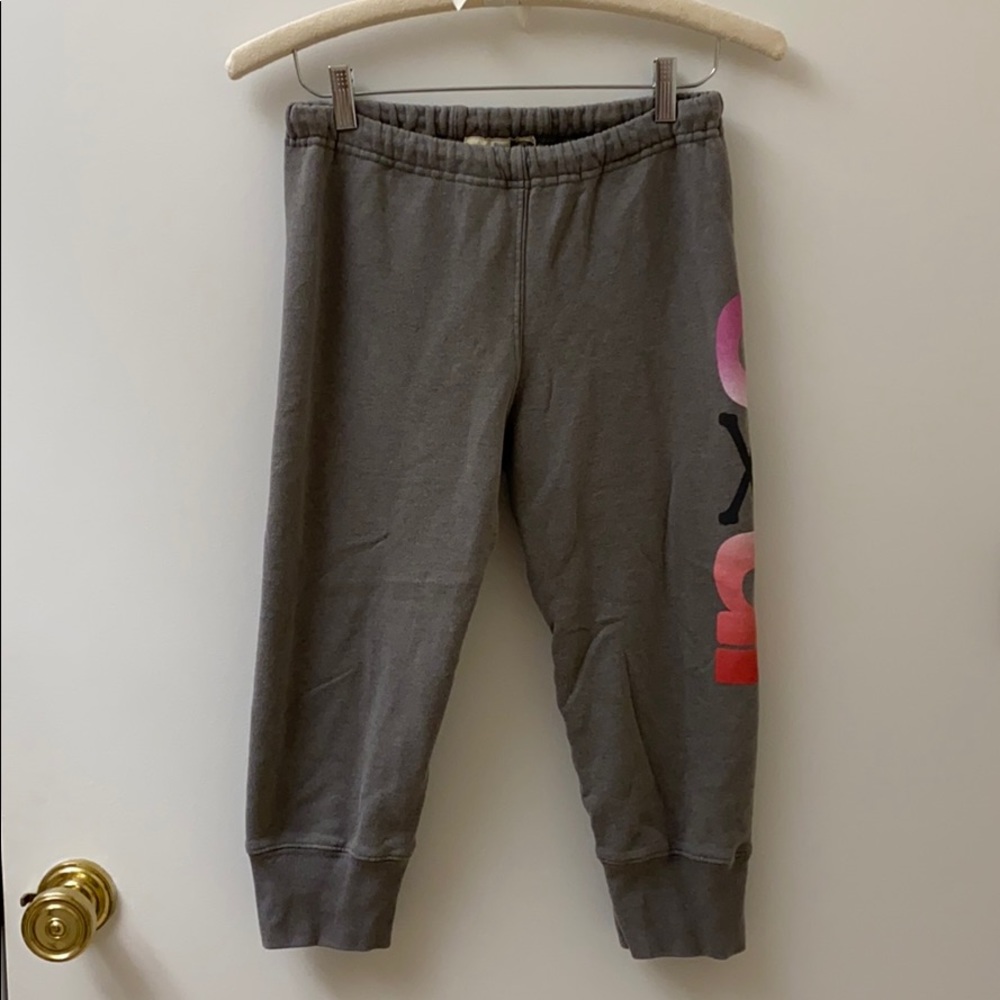 NEW SoulCycle Gray Cropped Sweatpants